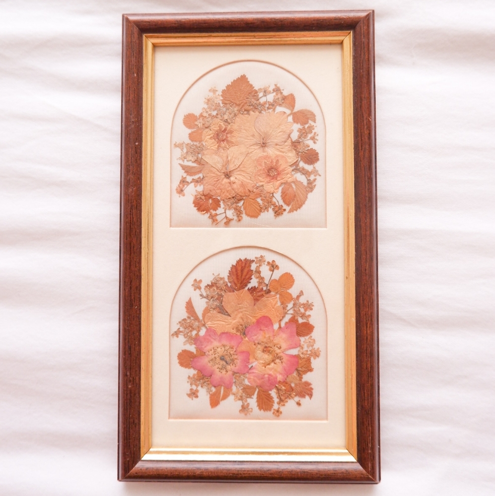 Pressed flower picture